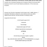 Attestato crediti formativi ECM per l'anno 2018.